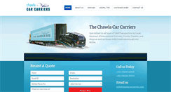 Desktop Screenshot of chawlacarcarrier.com